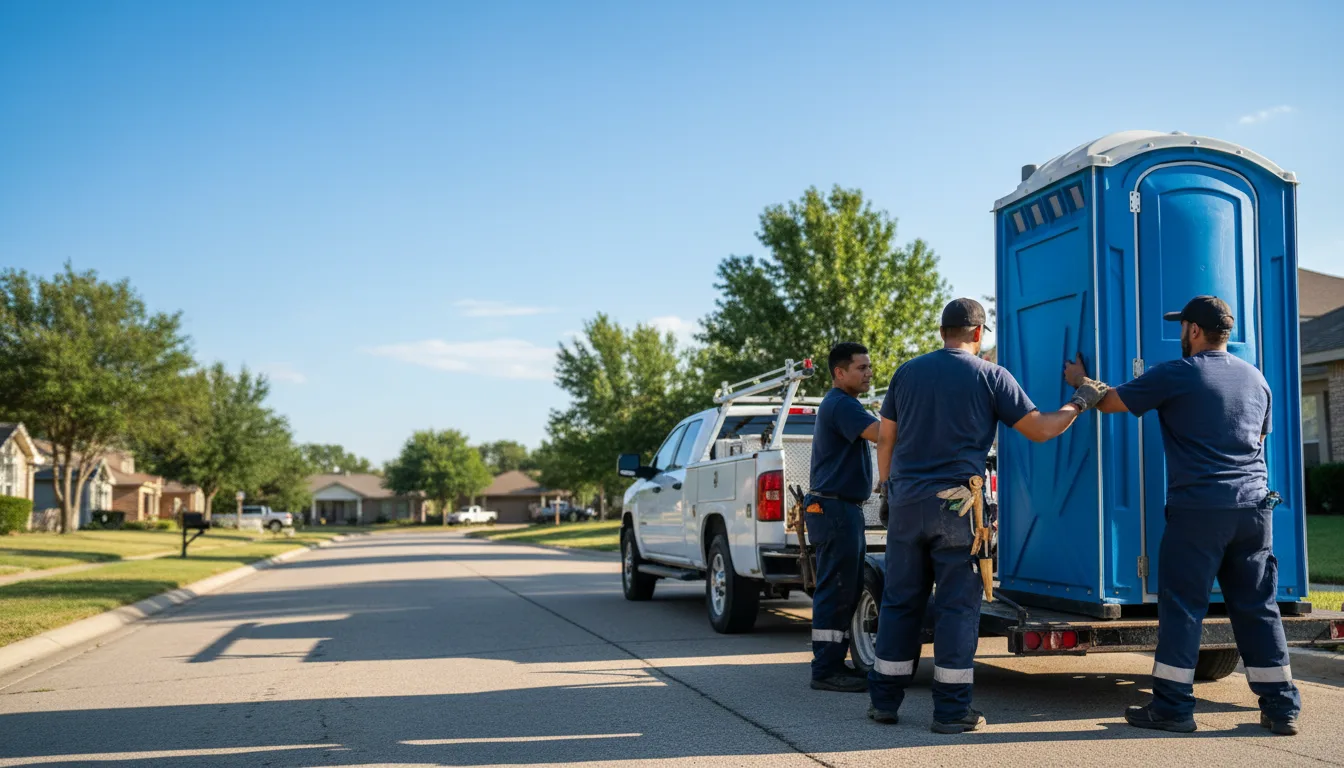 Portable Toilet Rental in Le Claire, IA near me